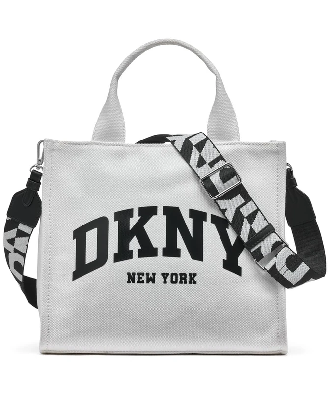 DKNY Women's Hadlee Medium Tote, White, White, Medium