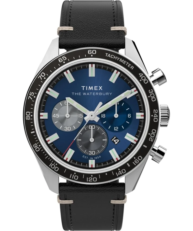 Timex Men's Chronograph Quartz Watch Waterbury Traditional