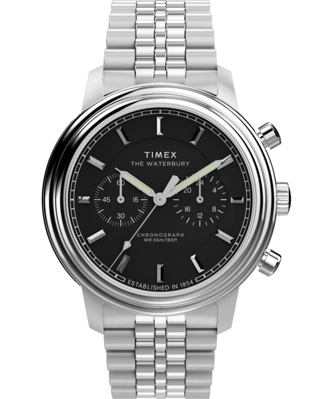 Timex Men's Chronograph Quartz Watch Waterbury Metropolitan