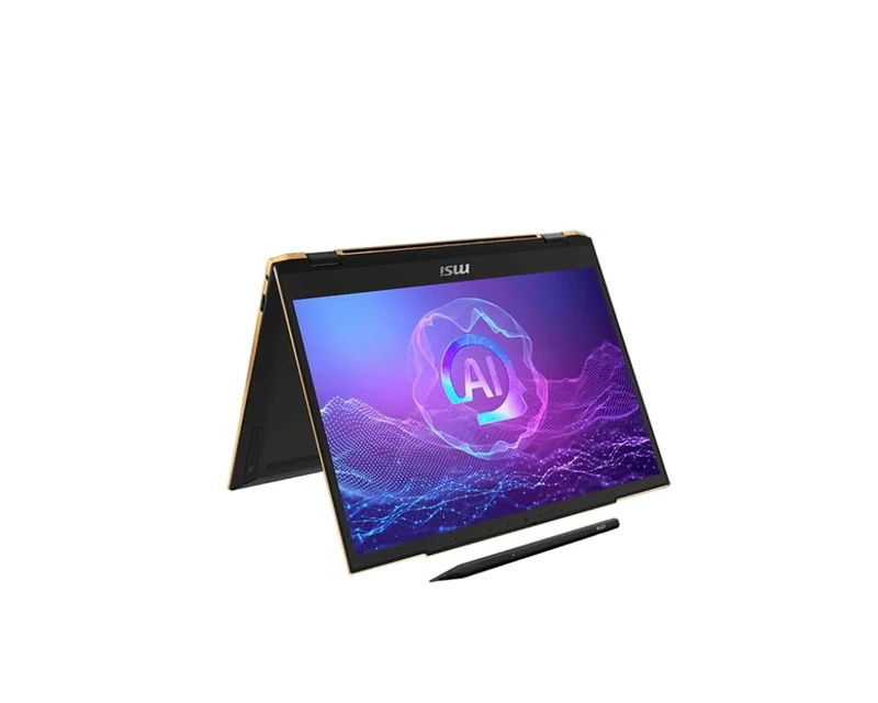 MSI Summit 13 AI Evo Professional Laptop, AI Technology, Pen 2 Support