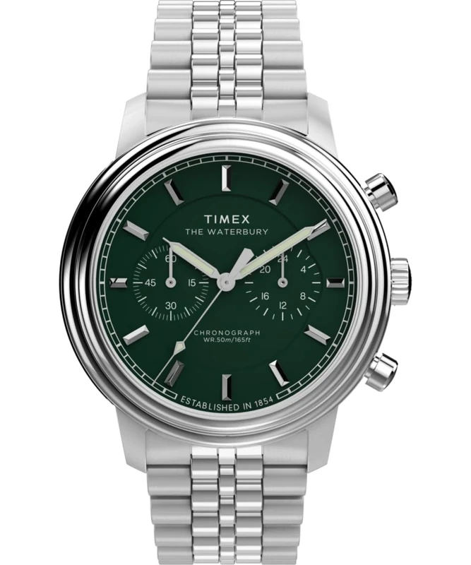 Timex Men's Chronograph Quartz Watch Waterbury Metropolitan