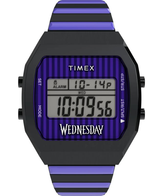 Timex Men's Digital Quartz Watch Wednesday T80