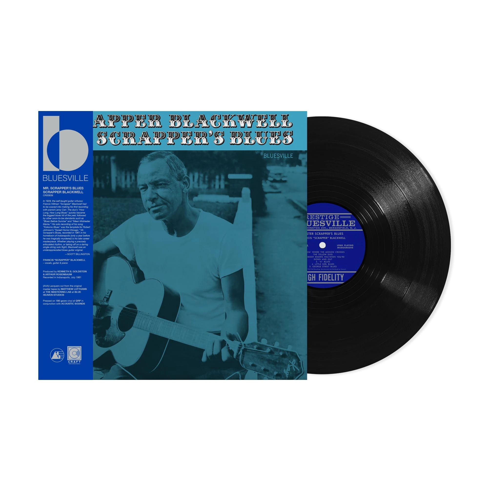 Mr. Scrapper'S Blues (Rem2024/Bluesv. Acoustic Lp) [VINYL]