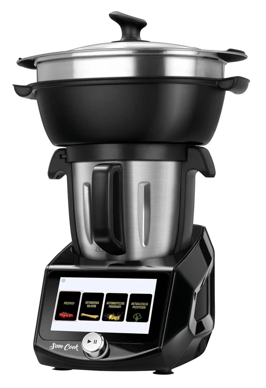 Sam Cook PSC-11 Multi-Function Kitchen Robot, Plastic, Black