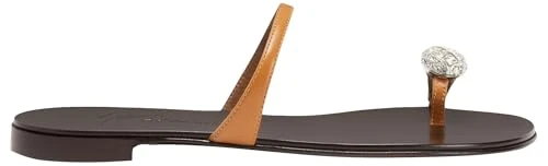 Giuseppe Zanotti, Icon Ring, Orange, Leather, 6