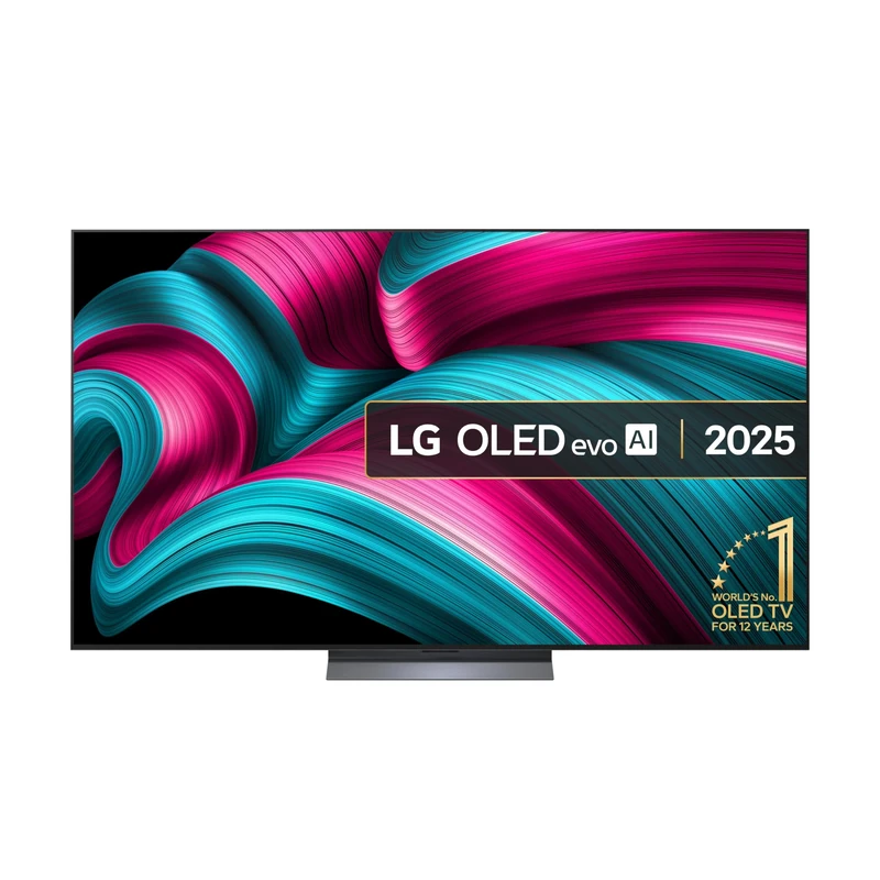LG OLED77C55LA 77-Inch OLEDevo AI 4K UHD Smart TV - 120Hz, Dolby Atmos