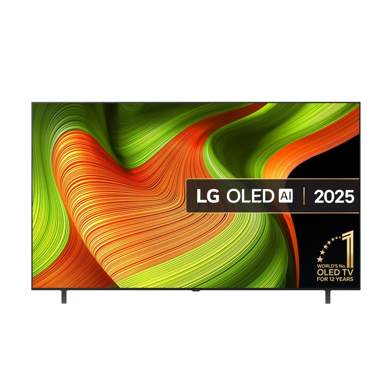 LG OLED77B56LA 77-Inch OLED AI 4K UHD Smart TV, (α8 AI Processor, Dolby Atmos, Freeview Play and Amazon Alexa, 120Hz) [Model 2025]