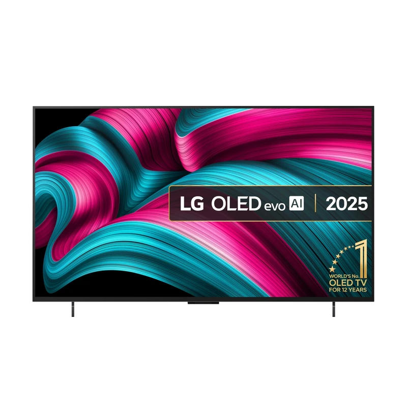 LG OLED42C55LA 42-Inch OLEDevo AI 4K UHD Smart TV, (α9 AI Processor Gen7, Dolby Atmos, Freeview Play and Amazon Alexa, 120Hz) [Model 2025]