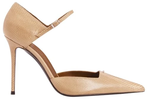 Giuseppe Zanotti, Raquel D'Orsay 105, Beige, Leather, 4
