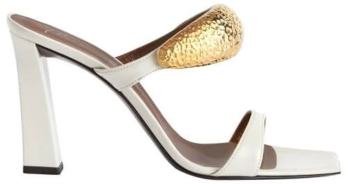 Giuseppe Zanotti, GZ-Ania 90, Ivory-white, Leather, 8