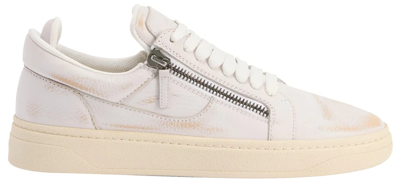 Giuseppe Zanotti, GZ94, White, Leather, 11.5