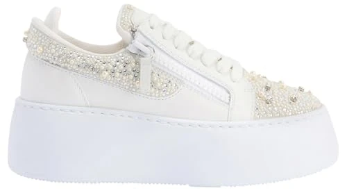 Giuseppe Zanotti, GZ94 Maxi, White, Fabric, 5.5