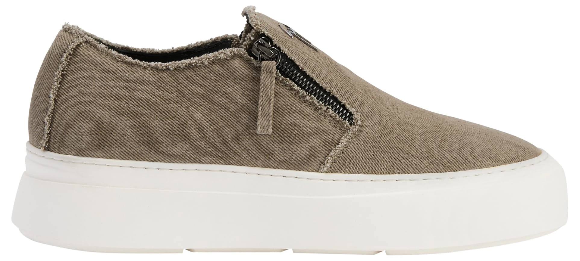 Giuseppe Zanotti, GZ Mike Zip, Beige, Fabric, 11