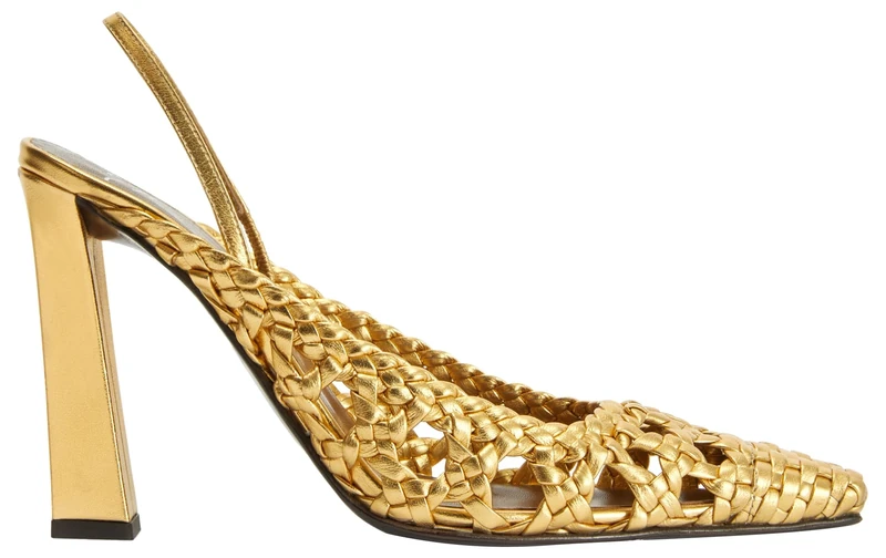 Giuseppe Zanotti, Brendha Cage 90, Gold, Leather, 6