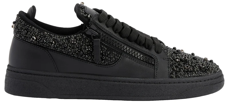 Giuseppe Zanotti, GZ94, Black, Fabric, 13