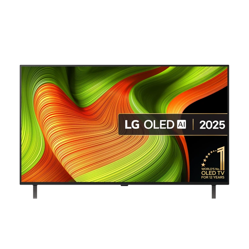 LG OLED48B56LA 48-Inch OLED AI 4K UHD Smart TV, (α8 AI Processor, Dolby Atmos, Freeview Play and Amazon Alexa, 120Hz) [Model 2025]