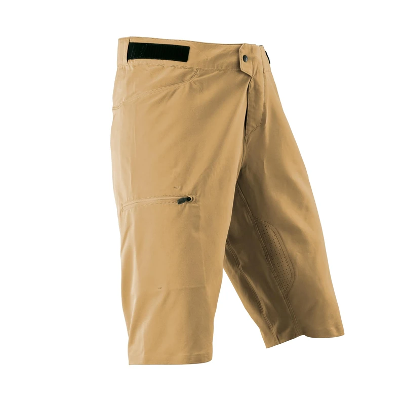Leatt Gravity 2.0 Lightweight and Breathable MTB Shorts for Trail and Enduro | Brown | XXL/US38/EU56