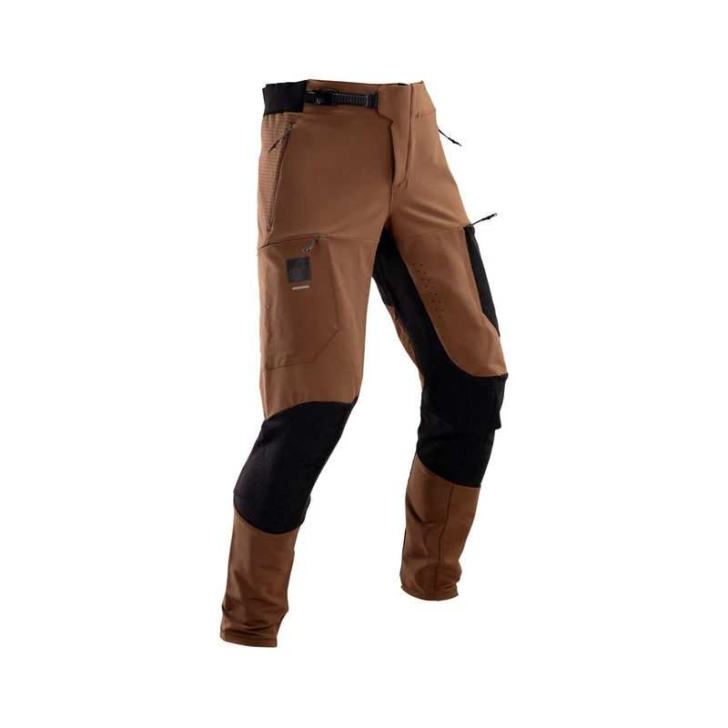 Leatt Gravity 4.0 MTB Trousers - Lightweight and Breathable for Enduro and Downhill | Brown | M/us32/eu50