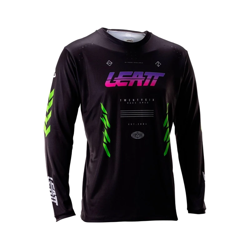 Leatt Gravity 4.0 Technical MTB Jersey Long Sleeve Black XL US44/EU54 - Image 1