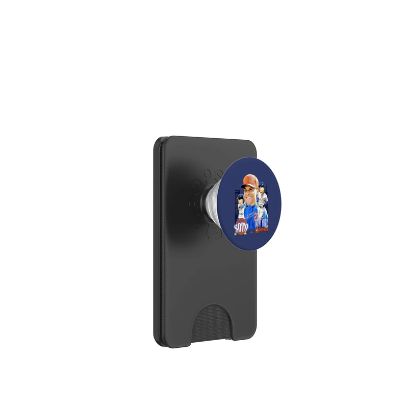 Juan Soto | New York M Baseball Players | MLBJSO701K PopSockets PopWallet for MagSafe