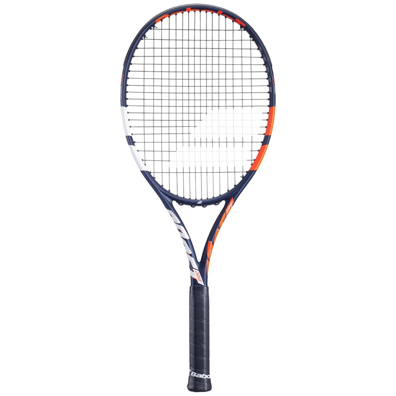 Babolat, Tennis Racket Boost Drive Model Grip 3, Blue Orange White, Lightweight Graphite Frame, Large Screen, 16x19 Stringing Plan, for Casual Players Wishing to Progress Easily - Image 1