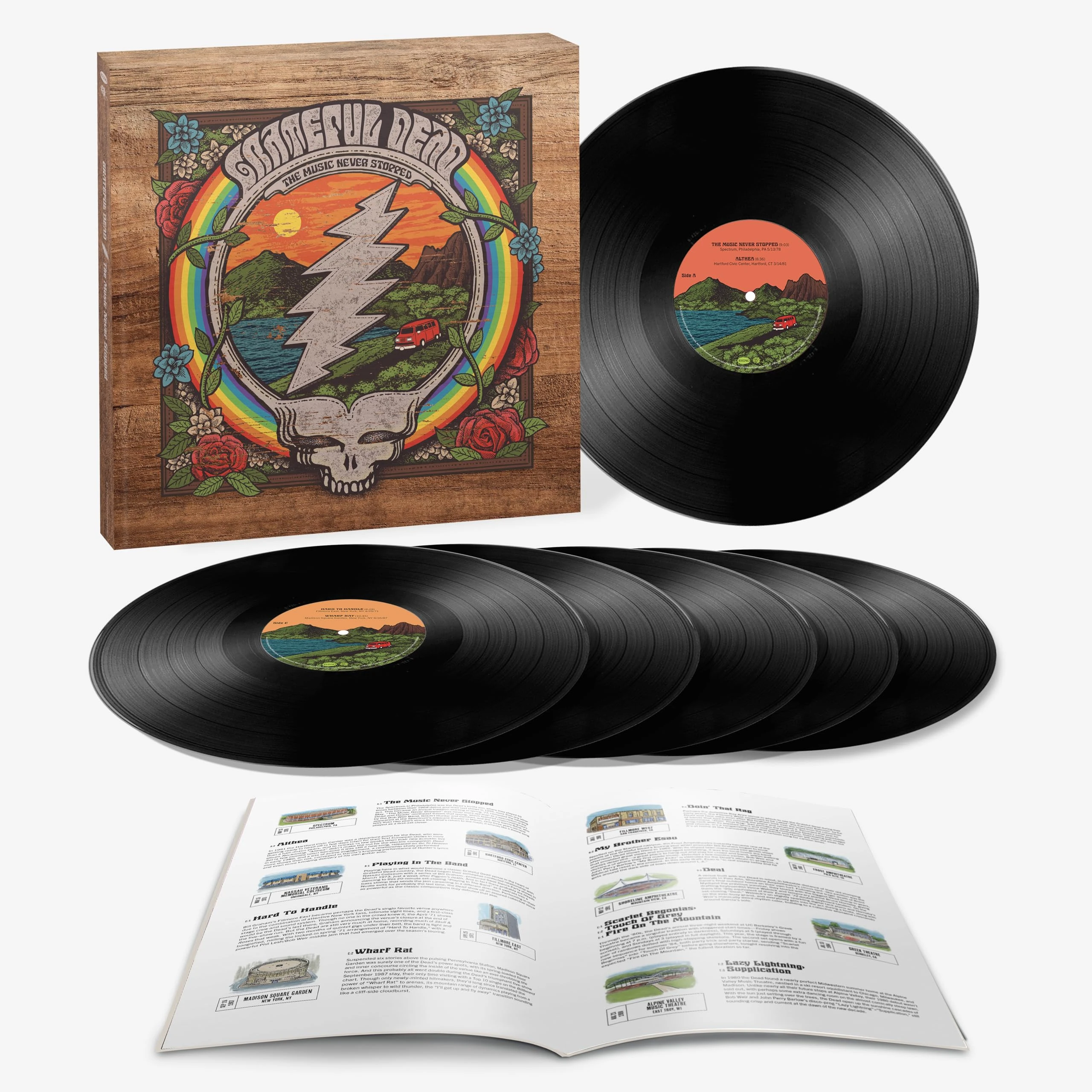 The Music Never Stopped (6LP Box Set) [VINYL]