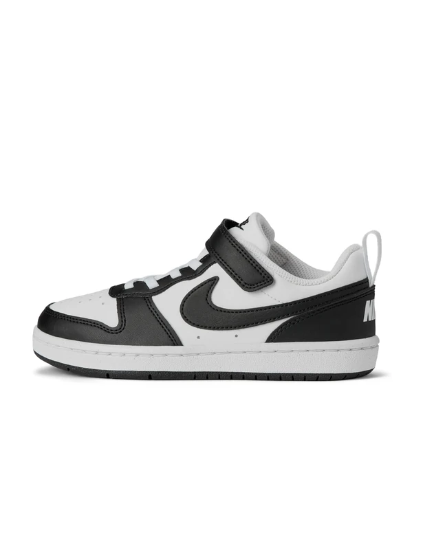 Nike Kids Court Borough Low Recraft (Ps) Shoes, White/Black, 11