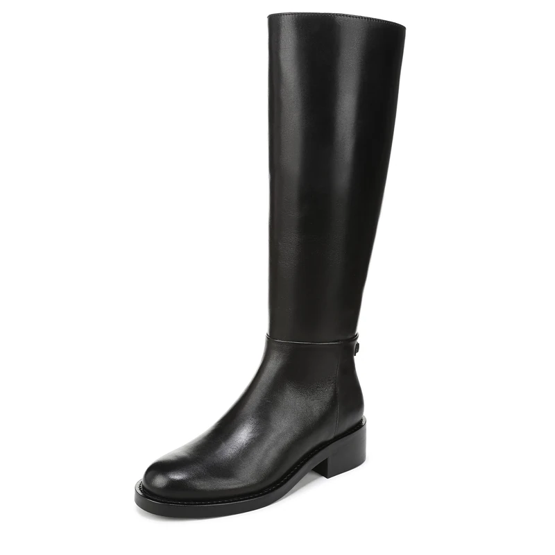 Sam Edelman Womens Milla Knee High Boots Black UK 8 Medium Fit