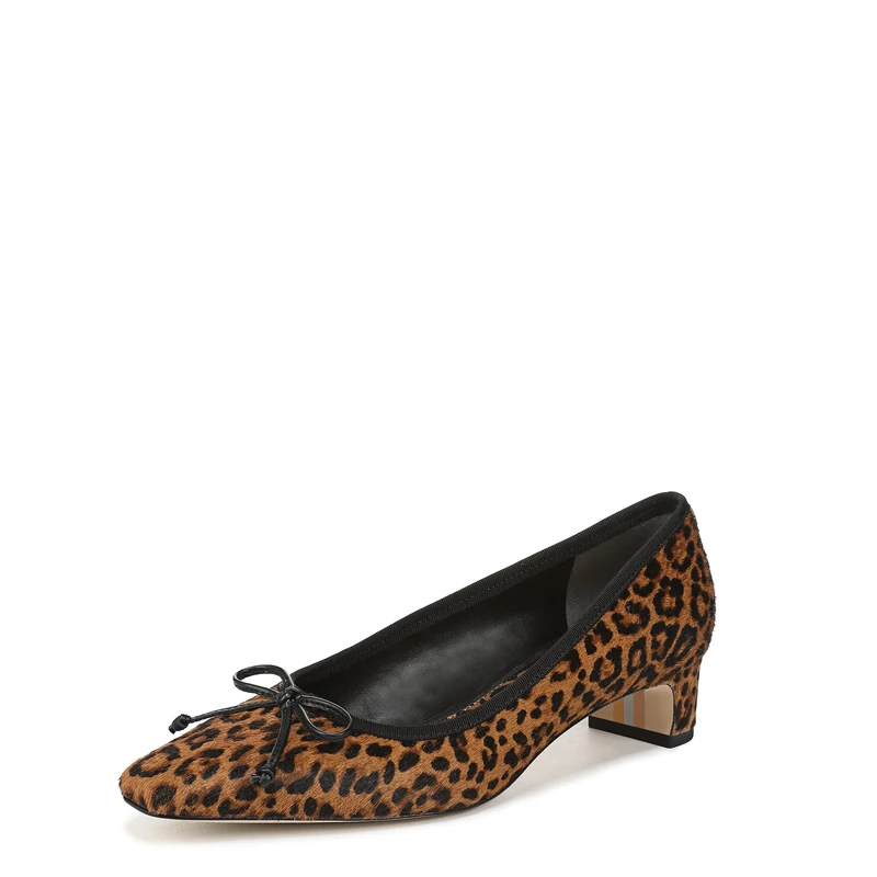 Sam Edelman Women's Rinda Pump, Brown Leopard Multi, 7 UK
