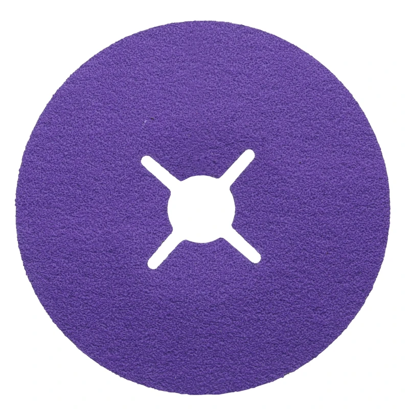 3M Cubitron 3 Fibre Disc 1187C, 80+, 150 mm x 22 mm, Slotted, 25/Bag - Image 1