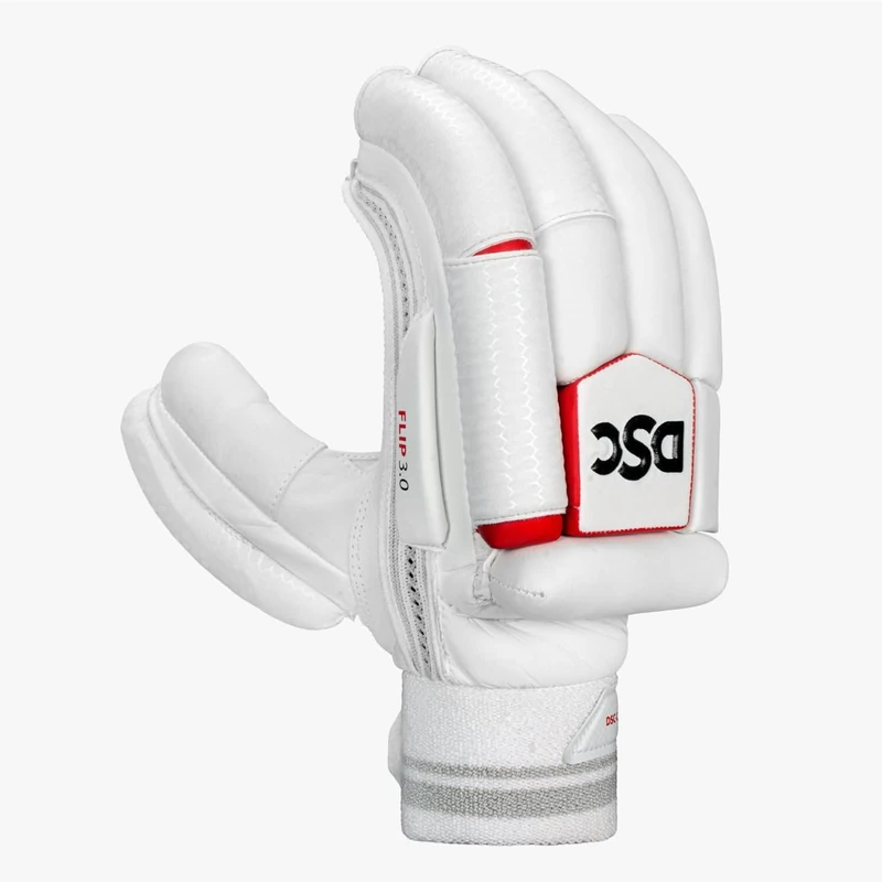 DSC Flip 3.0 Batting Gloves | Material: PU/Leather | for Men & Boys | Lightweight and Durable | Airflow gusset for ventilation | Better Protection