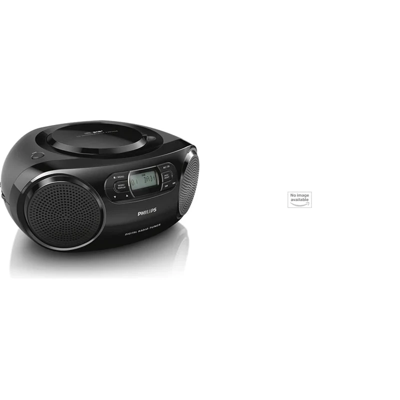 Philips CD Player AZB500/12 DAB + Radio + Philips Ultra C Alkaline Batteries