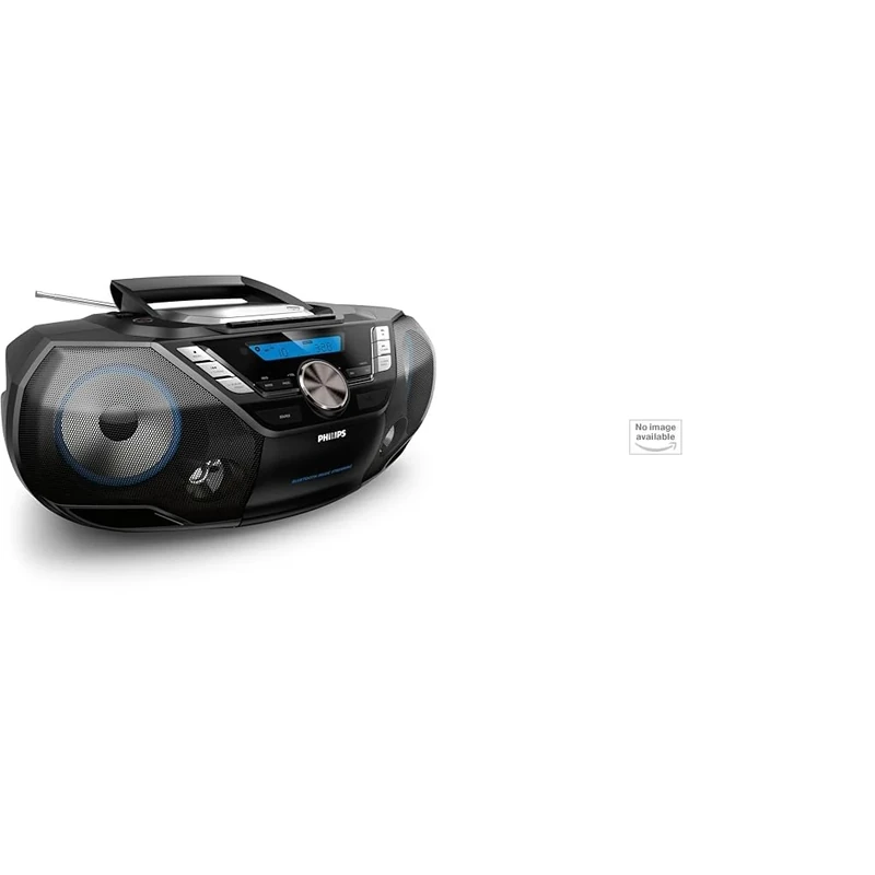 Philips AZB798T/12 CD Sound Machine, Portable CD and Cassette player + Philips Ultra D Alkaline Batteries