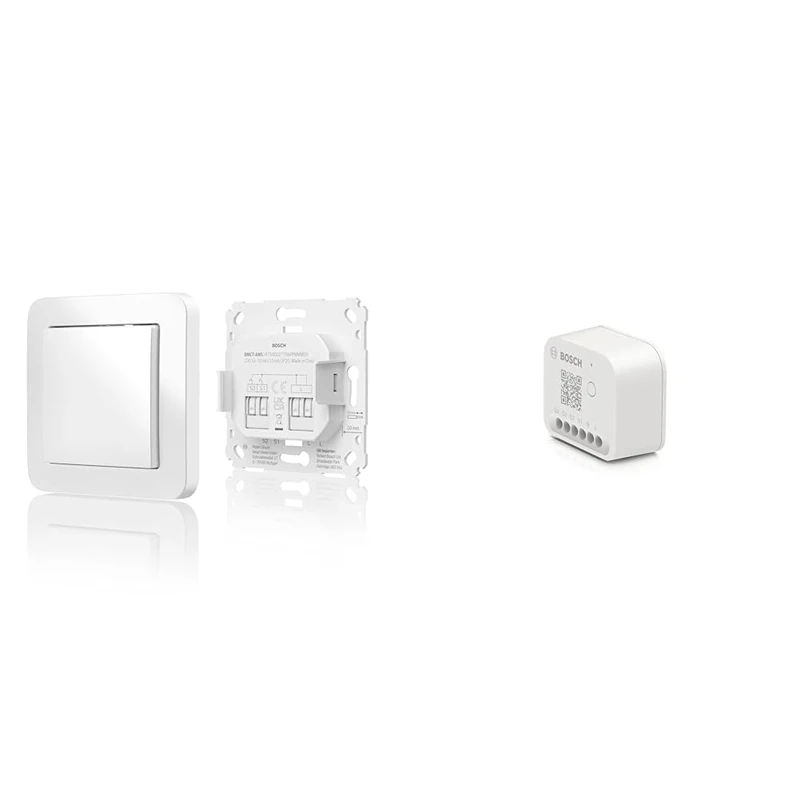 Bosch Smart Home lighting and shading set including wall switch, 6x light/shutter control II, 6x wall switch for smart actuators