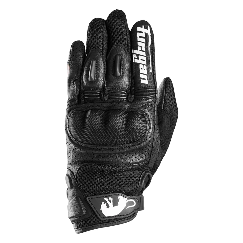 Furygan TD12 EVO - Men's Motorcycle Gloves - 100% Leather Palm - Tactile - Comfort - Summer Gloves - Breathable & Light