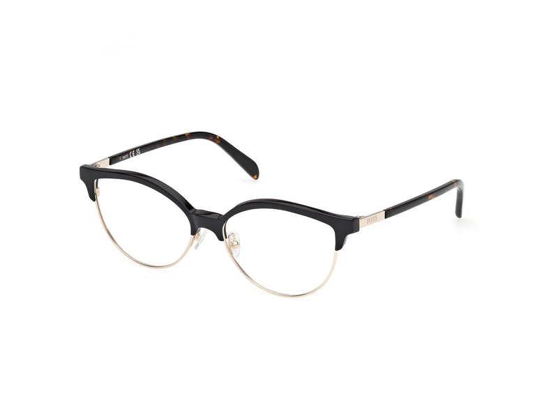 GAFAS PUCCI-EP5259 C: shiny black 55x15x43,6x140