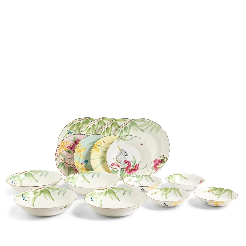 Royal Albert Miranda Kerr Australiana Dinnerware Set Pasta MXD 16PCS