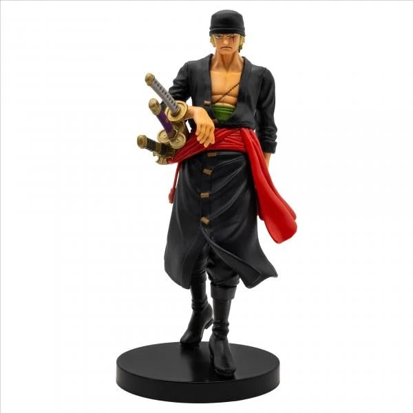 Banpresto Roronoa Zoro One Piece Collectible Action Figure - The Shukko Special 17 cm, BP89662P, Multicoloured, Optima for Anime Fans