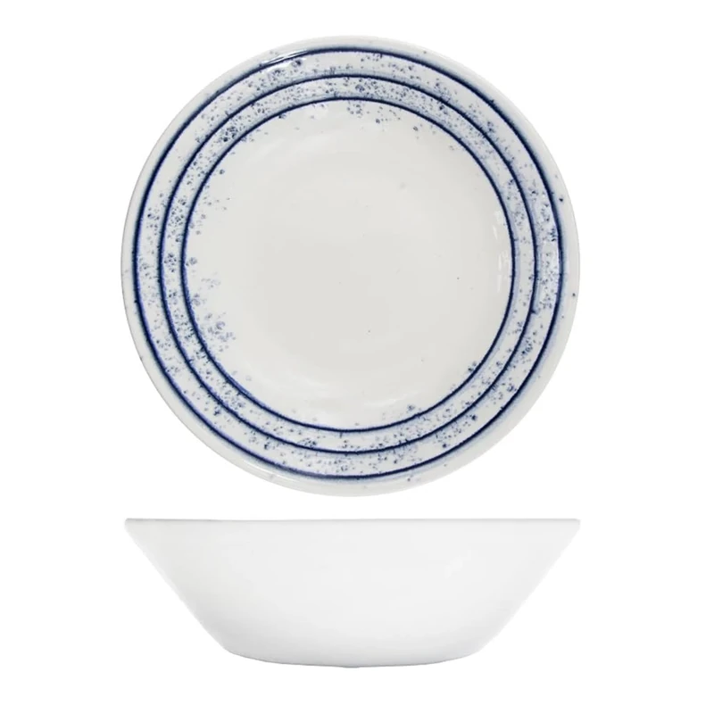 Queens By Churchill Sieni Dapple Scollop Bowl 22cm - Pack of 6