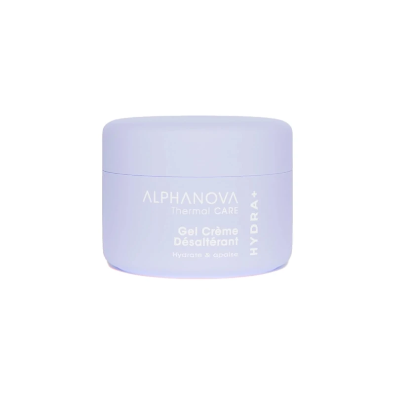 ALPHANOVA THERMAL CARE HYDRA+ Thirst Quenching Gel Cream, Normal to Combination Skin, Light Texture, Hyaluronic Acid, Natural, Organic Certified, 50 ml
