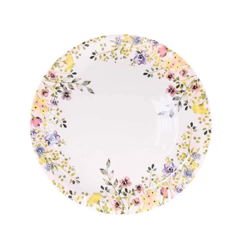 Queens By Churchill Wildflower Bloom Dinner Plate 26cm - Pack of 6