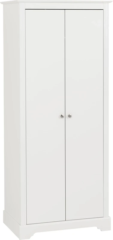 Seconique Stratford 2 Door Wardrobe in White