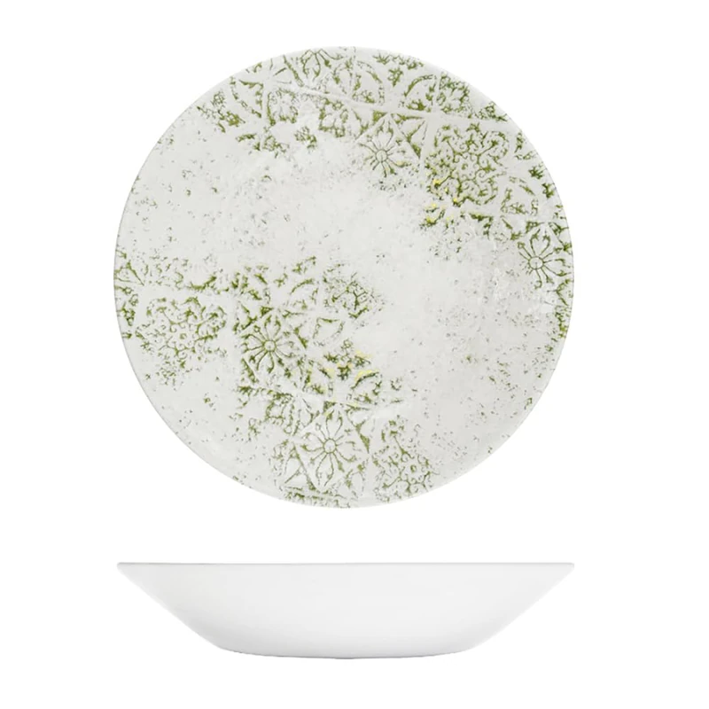 Queens By Churchill Algarve Grey Coupe Bowl 20cm - Pack of 6
