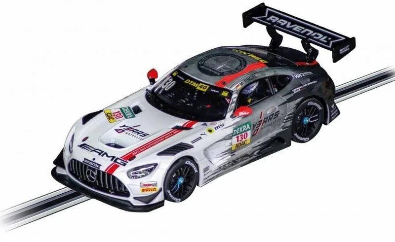 Carrera Evolution 20027817 Mercedes-AMG GT3 Evo Mercedes-AMG Team Winward, No.130 DTM 2024 I 1:32 Scale Slot Car I With Working Front & Rear Lights I Suitable For Ages 8 Years+