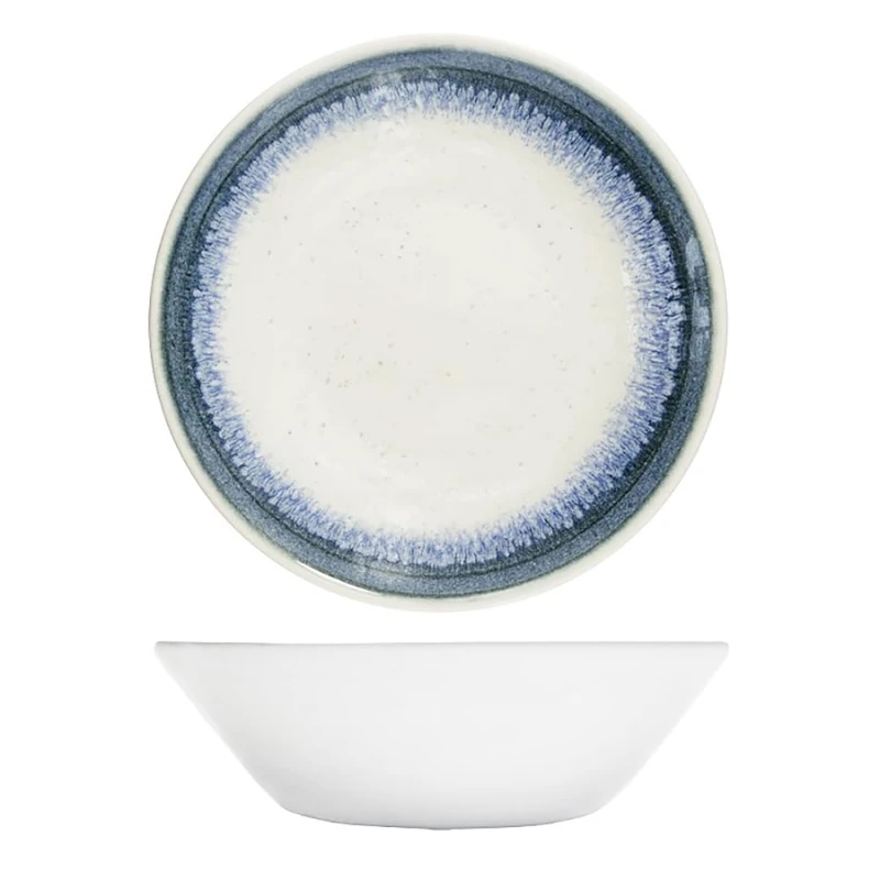 Queens By Churchill Atlas Ice Scollop Bowl 22cm - Pack of 6