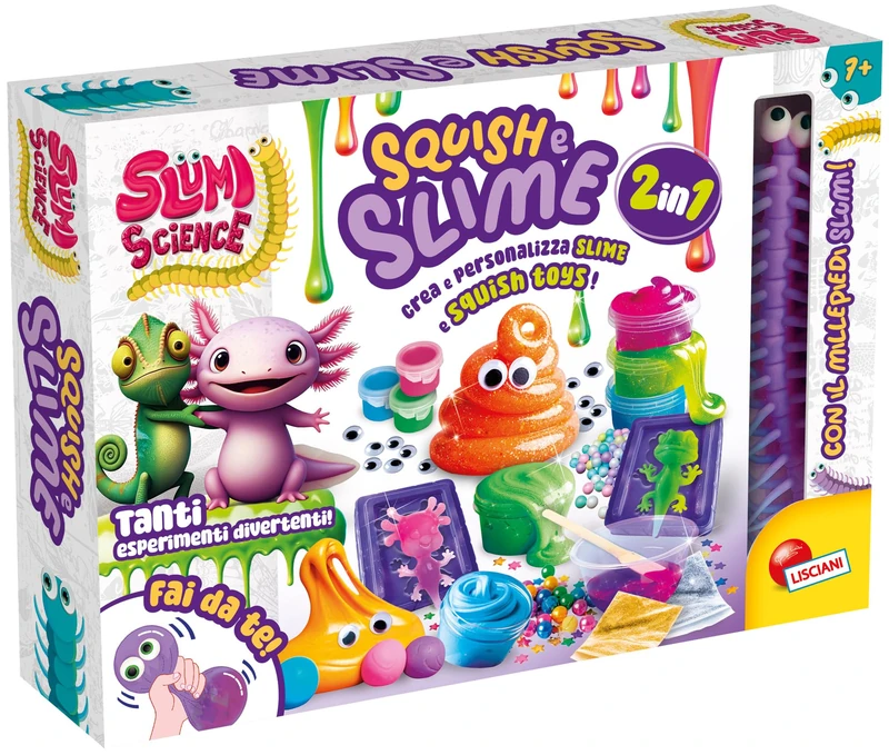 Lisciani Giochi, Slumi Science Squish and Slime, 110360