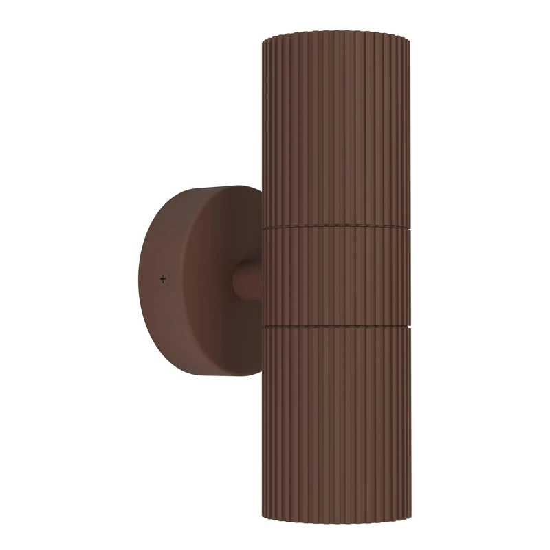 Eglo Tomelloso Outdoor Wall Lamp - Rust Aluminium GU10