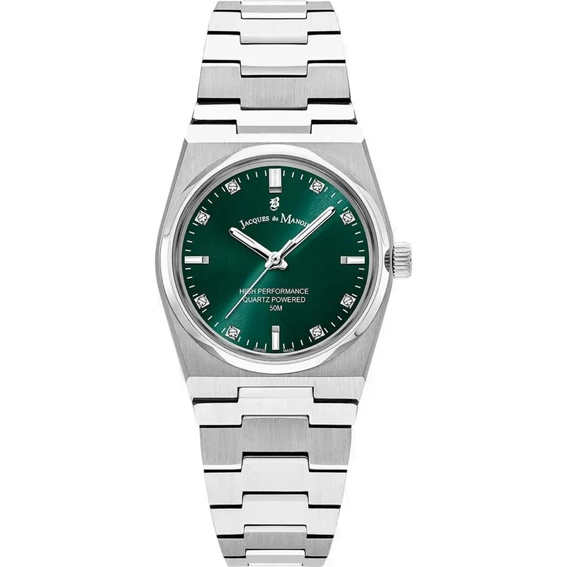 B JACQUES DU MANOIR Women Analog Quartz Watch with Stainless Steel Strap JWL03603