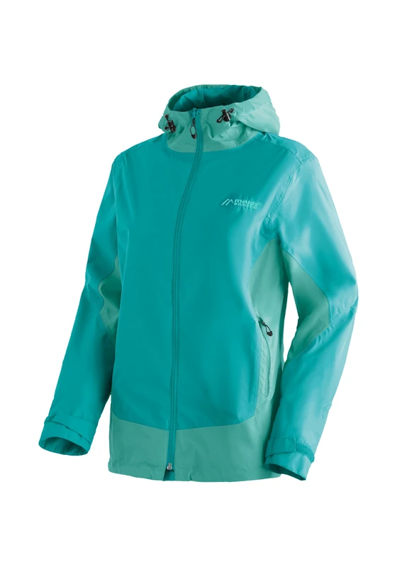 Maier Sports Brocken W Women's Rain Jacket, Waterproof, Functional Jacket, 2 Outer Pockets + Inner Pocket, Regular Fit