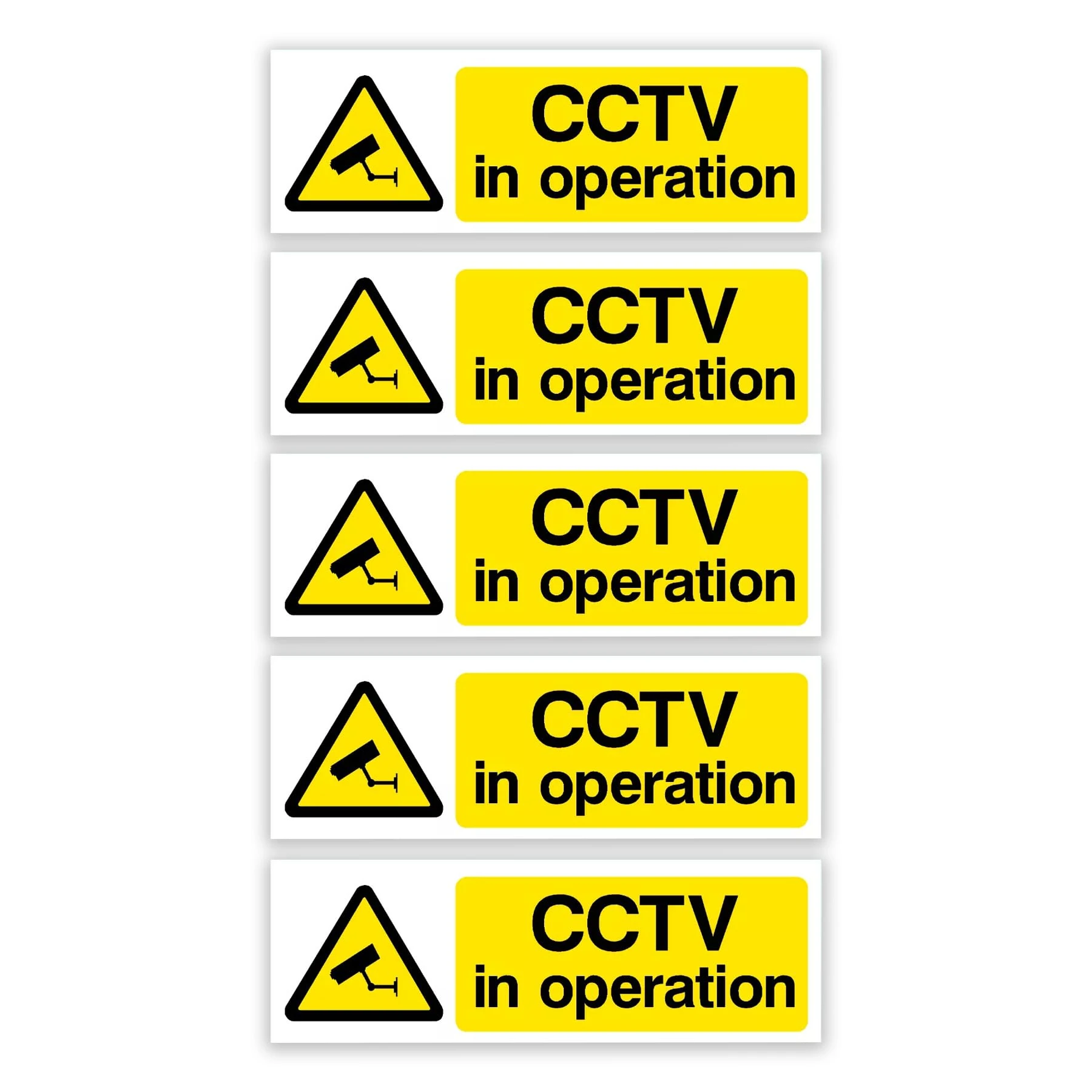 Ninoclar CCTV in Operations 15 x 5 cm (Pack of 05)
